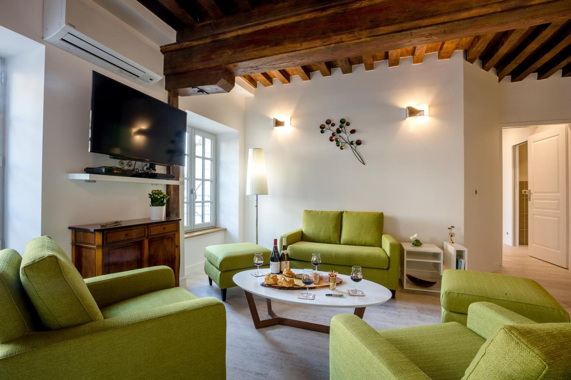 Residence Beaune Sweet Home, 4 Appartements D'Exception Avec Parking Inclus 객실 사진